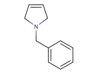 1-Benzyl-3-pyrroline (CAS 6913-92-4) - chemical structure image