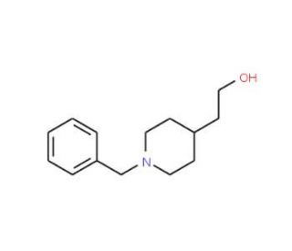 1-Benzyl-4-(2-hydroxyethyl)piperidine (CAS 76876-70-5) - chemical structure image