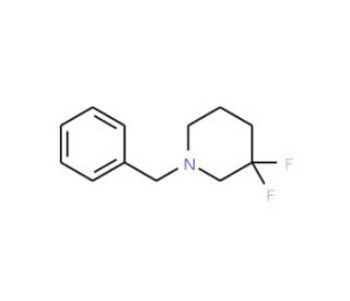 1-Benzyl-4,4-difluoropiperidine (CAS 155137-18-1) - chemical structure image