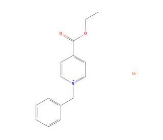 1-Benzyl-4-carboxy-pyridinium Ethyl Ester Bromide (CAS 23019-61-6) - chemical structure image