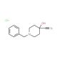 1-Benzyl-4-cyano-4-hydroxypiperidine hydrochloride (CAS 6094-60-6) - chemical structure image