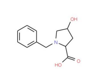1-Benzyl-4-hydroxy-pyrrolidine-2-carboxylic acid - chemical structure image