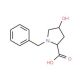 1-Benzyl-4-hydroxy-pyrrolidine-2-carboxylic acid - chemical structure image