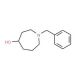 1-Benzyl-4-hydroxyazepane (CAS 109162-29-0) - chemical structure image