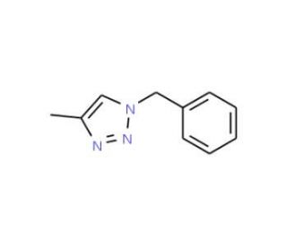 1-Benzyl-4-methyl-1H-1,2,3-triazole - chemical structure image