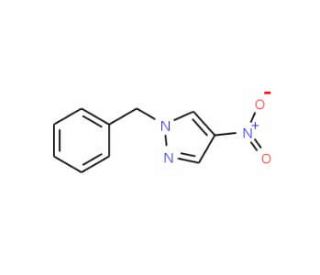 1-Benzyl-4-nitro-1H-pyrazole (CAS 88095-61-8) - chemical structure image
