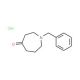1-Benzyl-4-oxoazepane HCl (CAS 1208-76-0) - chemical structure image