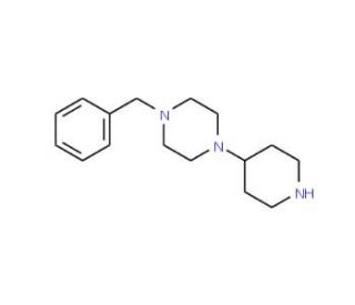 1-Benzyl-4-piperidin-4-yl-piperazine (CAS 686298-00-0 ) - chemical structure image