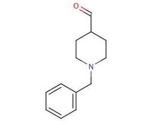 1-Benzyl-4-piperidine-carboxaldehyde (CAS 22065-85-6) - chemical structure image