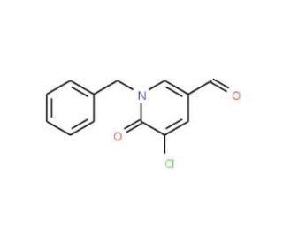 1-Benzyl-5-chloro-6-oxo-1,6-dihydro-3-pyridinecarbaldehyde - chemical structure image
