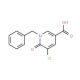 1-Benzyl-5-chloro-6-oxo-1,6-dihydro-3-pyridinecarboxylic acid - chemical structure image