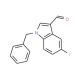1-Benzyl-5-fluoro-1H-indole-3-carbaldehyde (CAS 728024-41-7) - chemical structure image