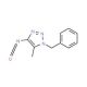 1-Benzyl-5-methyl-1H-1,2,3-triazol-4-yl isocyanate - chemical structure image