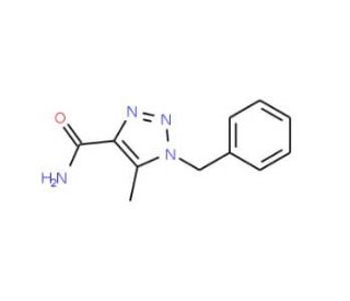 1-Benzyl-5-methyl-1H-1,2,3-triazole-4-carboxamide - chemical structure image