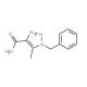 1-Benzyl-5-methyl-1H-1,2,3-triazole-4-carboxamide - chemical structure image