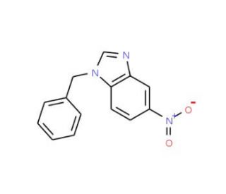 1-Benzyl-5-nitro-1H-1,3-benzimidazole (CAS 15207-93-9) - chemical structure image