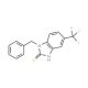 1-Benzyl-5-trifluoromethyl-1H-benzoimidazole-2-thiol - chemical structure image