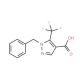 1-benzyl-5-(trifluoromethyl)-1H-pyrazole-4-carboxylic acid - chemical structure image
