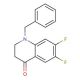 1-Benzyl-6,7-difluoro-2,3-dihydro-1H-quinolin-4-one - chemical structure image