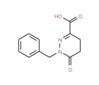 1-benzyl-6-oxo-1,4,5,6-tetrahydropyridazine-3-carboxylic acid - chemical structure image
