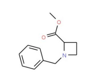 1-Benzyl-Azetidine-2-carboxylic acid methyl ester (CAS 18085-37-5) - chemical structure image