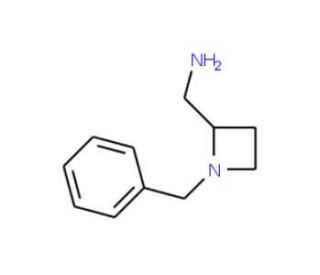 (1-Benzylazetidin-2-yl)methylamine (CAS 46193-94-6) - chemical structure image