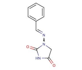 1-Benzylideneaminohydantoin - chemical structure image