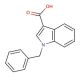 1-Benzylindole-3-carboxylic acid (CAS 27018-76-4) - chemical structure image