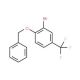 1-(Benzyloxy)-2-bromo-4-(trifluoromethyl)benzene (CAS 200956-32-7) - chemical structure image