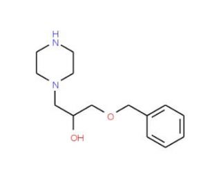 1-Benzyloxy-3-piperazin-1-yl-propan-2-ol - chemical structure image