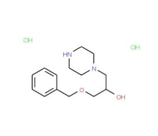 1-Benzyloxy-3-piperazin-1-yl-propan-2-oldihydrochloride - chemical structure image