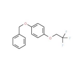 1-(Benzyloxy)-4-(2,2,2-trifluoroethoxy)benzene (CAS 200956-20-3) - chemical structure image