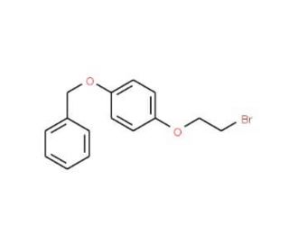 1-(Benzyloxy)-4-(2-bromoethoxy)benzene (CAS 3351-59-5) - chemical structure image