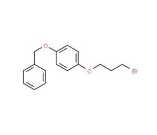 1-(Benzyloxy)-4-(3-bromopropoxy)benzene (CAS 80199-92-4) - chemical structure image