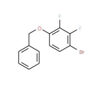 1-(Benzyloxy)-4-bromo-2,3-difluorobenzene (CAS 941294-52-6) - chemical structure image