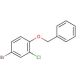 1-Benzyloxy-4-bromo-2-chlorobenzene (CAS 56872-27-6) - chemical structure image