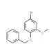1-(Benzyloxy)-4-bromo-2-methoxybenzene (CAS 63057-72-7) - chemical structure image