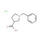 1-Benzylpyrrolidine-3-carboxylic acid hydrochloride (CAS 608142-09-2) - chemical structure image
