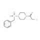 1-(benzylsulfonyl)-4-(chloroacetyl)piperazine - chemical structure image