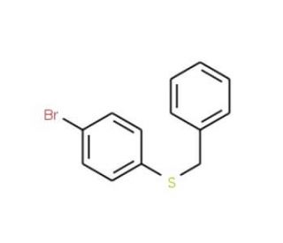 1-Benzylthio-4-bromobenzene (CAS 53136-21-3) - chemical structure image
