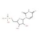 1-β-D-Arabinofuranosyluracil-13C,15N2 5′-Monophosphate - chemical structure image