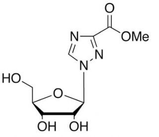 1-&beta;-D-Ribofuranosyl-1,2,4-triazole-3-carboxylic Acid Methyl Ester (CAS 38934-69-9) - chemical structure image