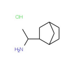 1-Bicyclo[2.2.1]hept-2-yl-ethylaminehydrochloride - chemical structure image