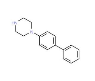 1-(Biphenyl-4-yl)piperazine (CAS 180698-19-5) - chemical structure image