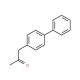 1-Biphenyl-4-yl-propan-2-one (CAS 5333-01-7) - chemical structure image