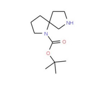 1-Boc-1,7-diaza-spiro[4.4]nonane (CAS 885268-47-3) - chemical structure image