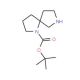 1-Boc-1,7-diaza-spiro[4.4]nonane (CAS 885268-47-3) - chemical structure image