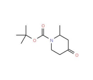 1-Boc-2-Methyl-4-piperidinone (CAS 190906-92-4) - chemical structure image
