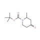 1-Boc-2-Methyl-4-piperidinone (CAS 190906-92-4) - chemical structure image