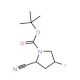 1-Boc-(2S,4S)-2-cyano-4-fluoropyrrolidine (CAS 426844-76-0) - chemical structure image
